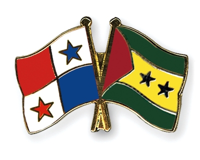 Fahnen Pins Panama Sao-Tome-und-Principe