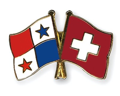 Fahnen Pins Panama Schweiz