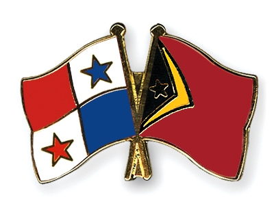 Fahnen Pins Panama Timor-Leste