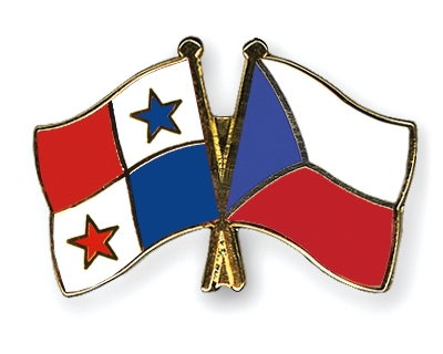 Fahnen Pins Panama Tschechische-Republik