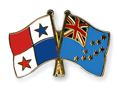 Fahnen Pins Panama Tuvalu