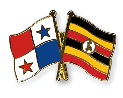 Fahnen Pins Panama Uganda