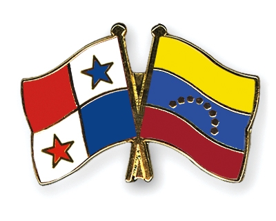 Fahnen Pins Panama Venezuela
