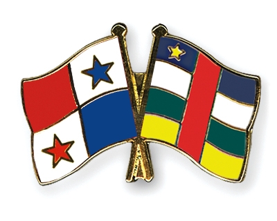 Fahnen Pins Panama Zentralafrikanische-Republik