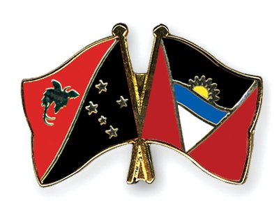 Fahnen Pins Papua-Neuguinea Antigua-und-Barbuda