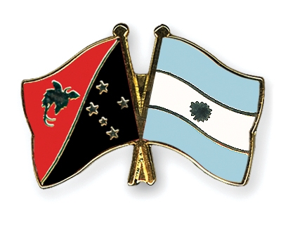 Fahnen Pins Papua-Neuguinea Argentinien