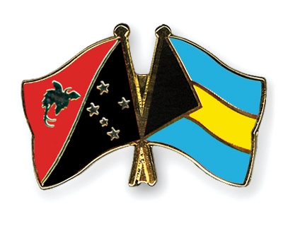 Fahnen Pins Papua-Neuguinea Bahamas