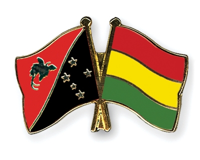 Fahnen Pins Papua-Neuguinea Bolivien