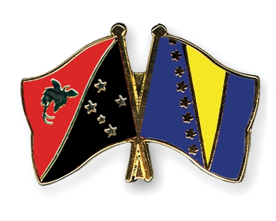 Fahnen Pins Papua-Neuguinea Bosnien-und-Herzegowina