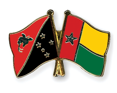 Fahnen Pins Papua-Neuguinea Guinea-Bissau