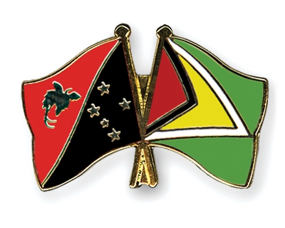 Fahnen Pins Papua-Neuguinea Guyana