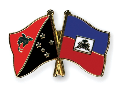 Fahnen Pins Papua-Neuguinea Haiti