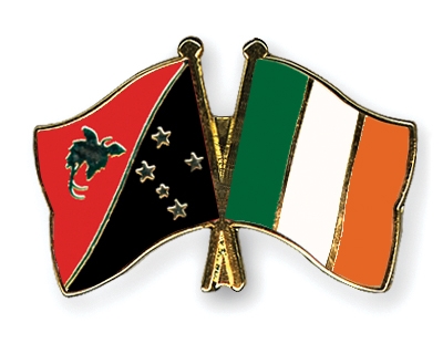 Fahnen Pins Papua-Neuguinea Irland