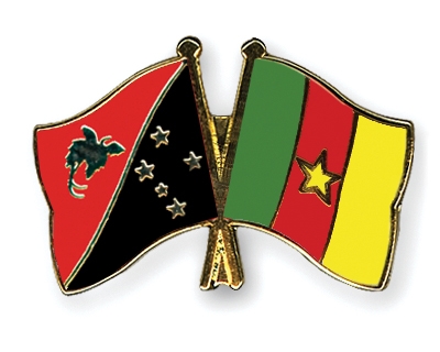 Fahnen Pins Papua-Neuguinea Kamerun