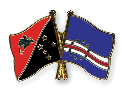 Fahnen Pins Papua-Neuguinea Kap-Verde