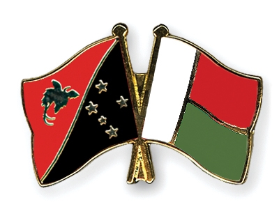 Fahnen Pins Papua-Neuguinea Madagaskar