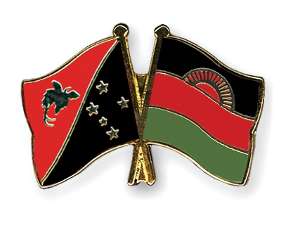 Fahnen Pins Papua-Neuguinea Malawi