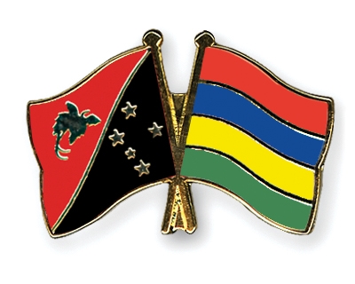 Fahnen Pins Papua-Neuguinea Mauritius