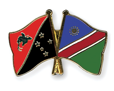 Fahnen Pins Papua-Neuguinea Namibia