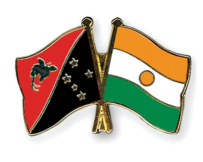 Fahnen Pins Papua-Neuguinea Niger