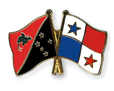 Fahnen Pins Papua-Neuguinea Panama