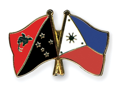 Fahnen Pins Papua-Neuguinea Philippinen