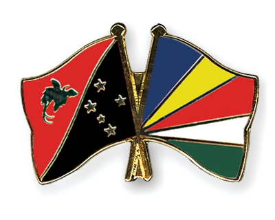 Fahnen Pins Papua-Neuguinea Seychellen