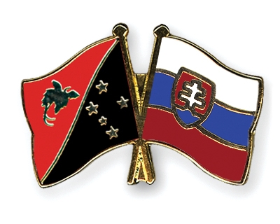 Fahnen Pins Papua-Neuguinea Slowakei