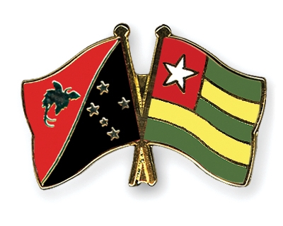 Fahnen Pins Papua-Neuguinea Togo