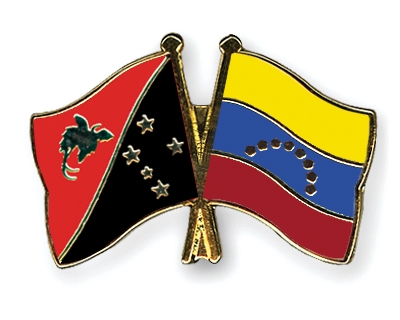 Fahnen Pins Papua-Neuguinea Venezuela