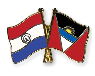 Fahnen Pins Paraguay Antigua-und-Barbuda