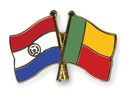 Fahnen Pins Paraguay Benin