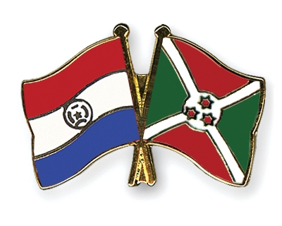 Fahnen Pins Paraguay Burundi