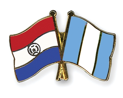 Fahnen Pins Paraguay Guatemala