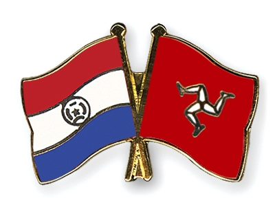 Fahnen Pins Paraguay Isle-of-Man