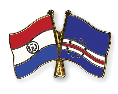 Fahnen Pins Paraguay Kap-Verde