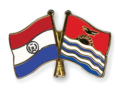 Fahnen Pins Paraguay Kiribati