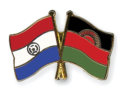 Fahnen Pins Paraguay Malawi