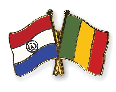 Fahnen Pins Paraguay Mali