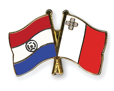 Fahnen Pins Paraguay Malta