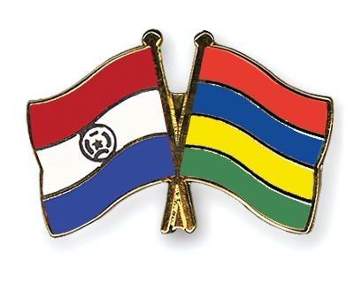 Fahnen Pins Paraguay Mauritius