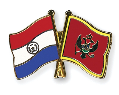 Fahnen Pins Paraguay Montenegro