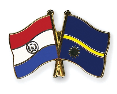 Fahnen Pins Paraguay Nauru