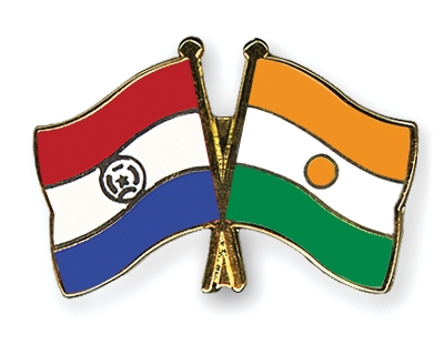 Fahnen Pins Paraguay Niger