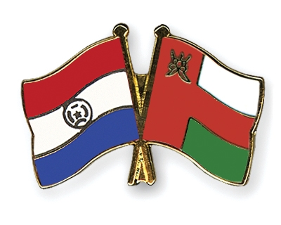 Fahnen Pins Paraguay Oman