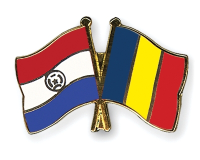 Fahnen Pins Paraguay Rumnien