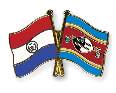 Fahnen Pins Paraguay Swasiland