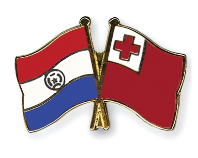 Fahnen Pins Paraguay Tonga