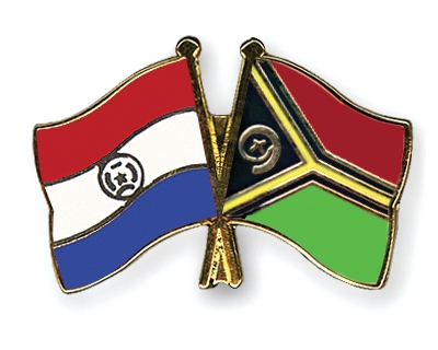 Fahnen Pins Paraguay Vanuatu