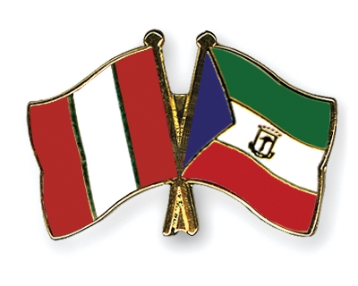 Fahnen Pins Peru quatorialguinea